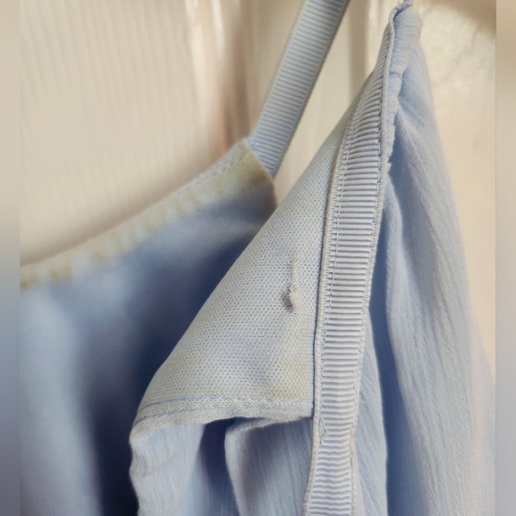 Womens David's Bridal Light Blue Dress~Size 2 - Picture 10 of 16